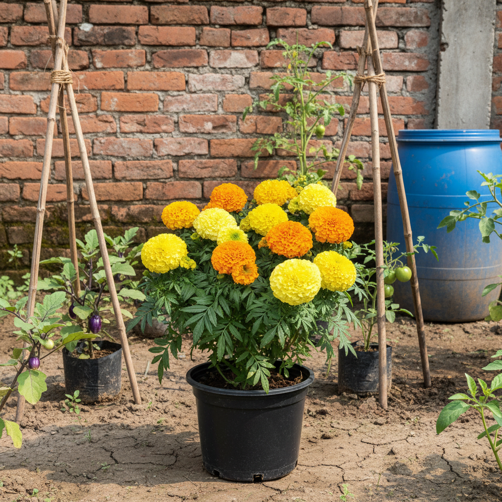 African Marigold Mixed Flower Seeds