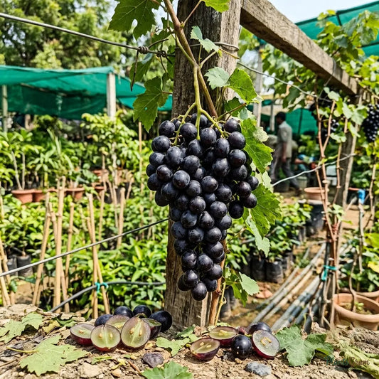Black Grapes (Hybrid Vine)
