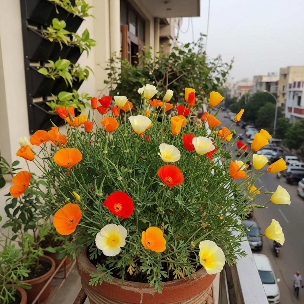 California Poppy Mixed Flower Seeds