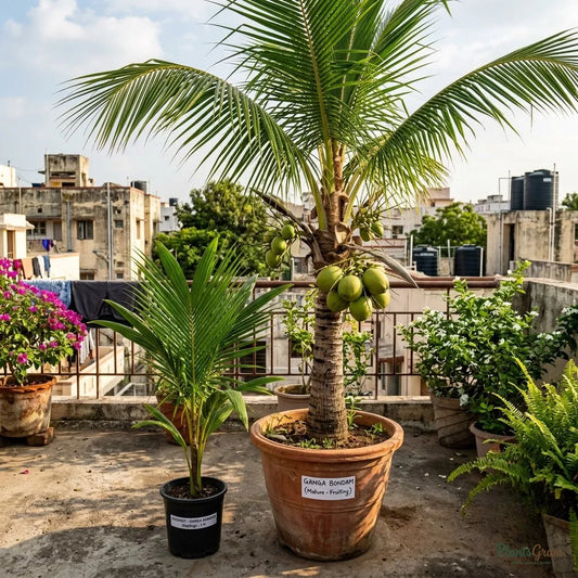 Coconut (Ganga Bondam, Dwarf) - Fruit Plant