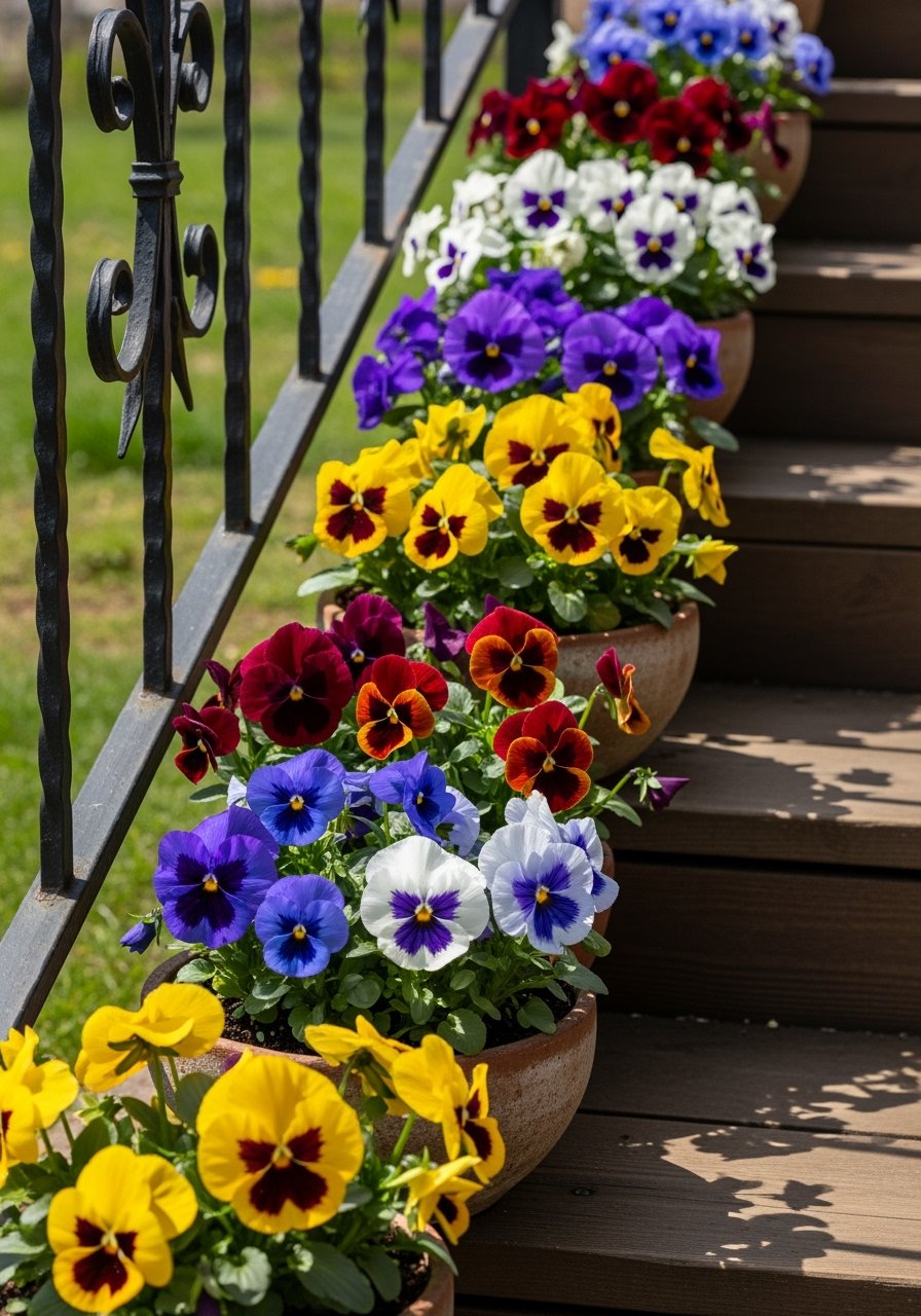 Pansy Viola Mixed Seeds – F1 Hybrid