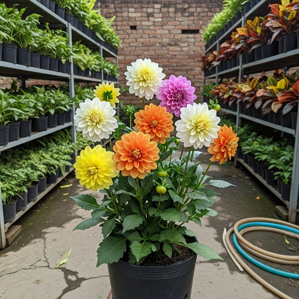 Dahlia Beauty Mix Flower Seeds