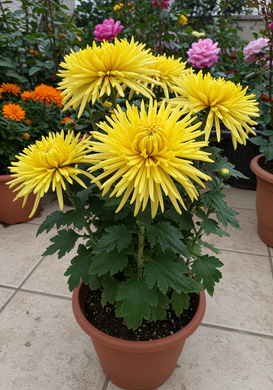 Chrysanthemum Yellow Flower Seeds