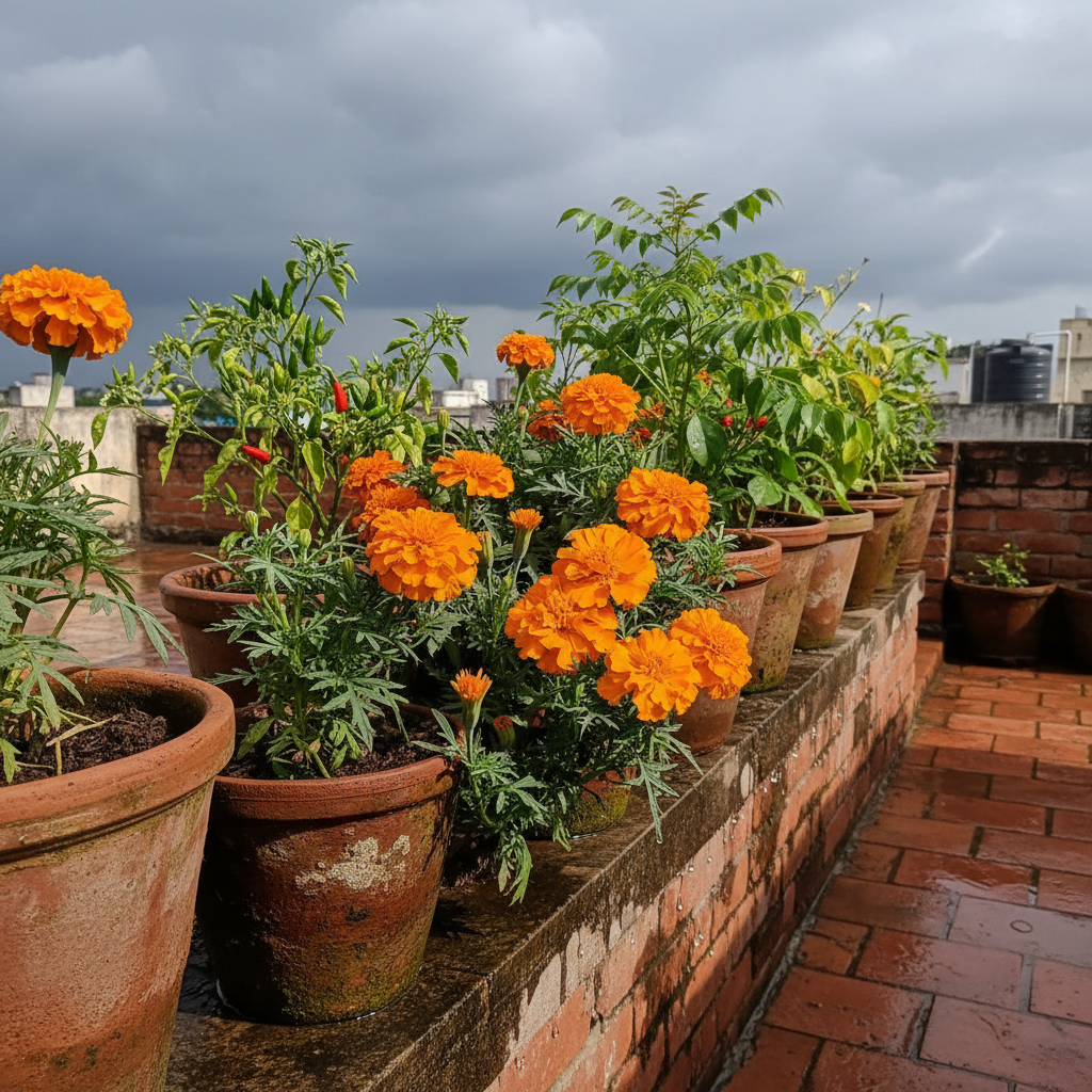 French Marigold Orange Flower Seeds