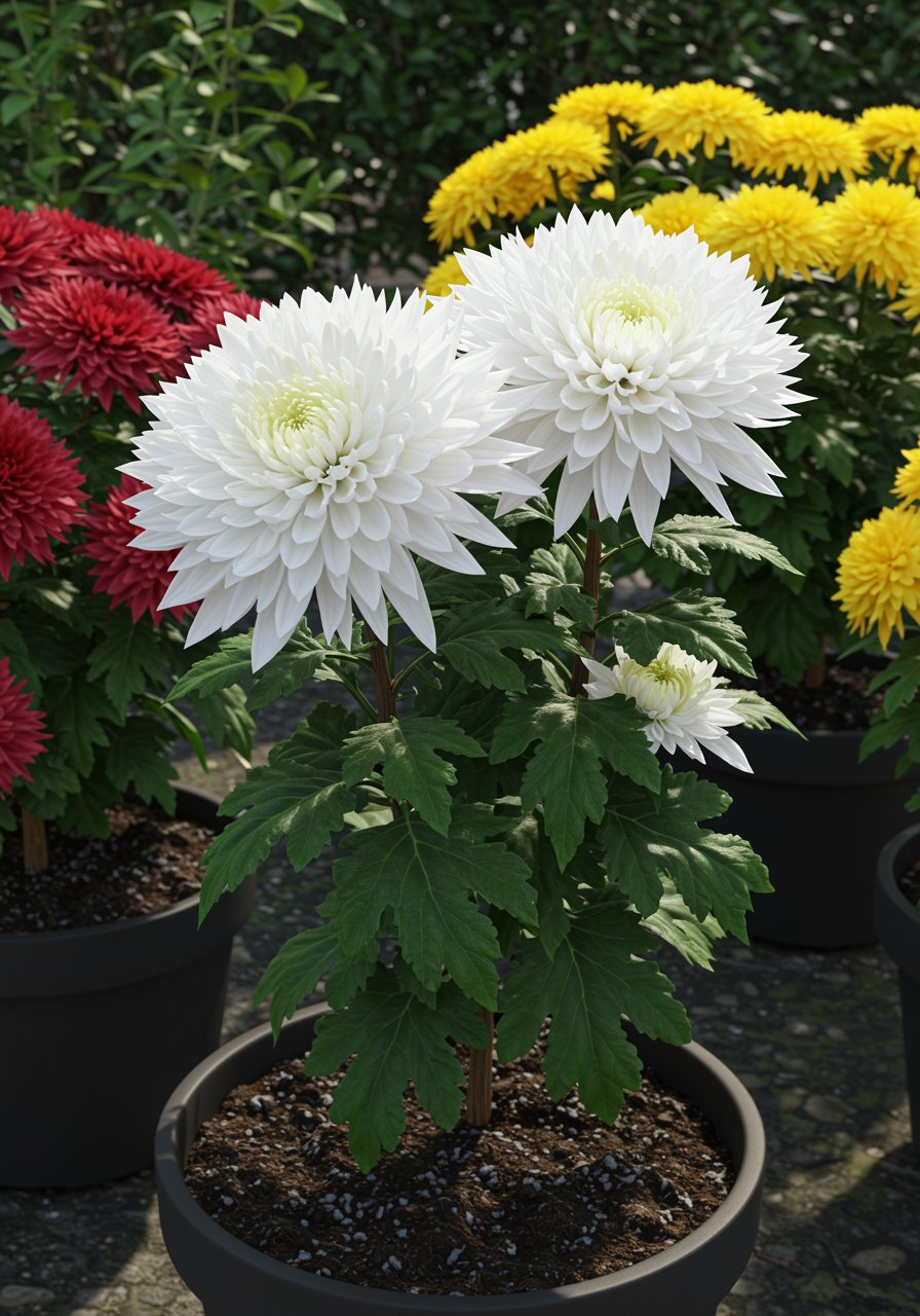 Chrysanthemum White Flower Seeds