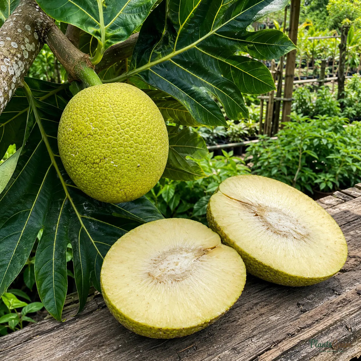 Breadfruit (Artocarpus Altilis) - Fruit Plant