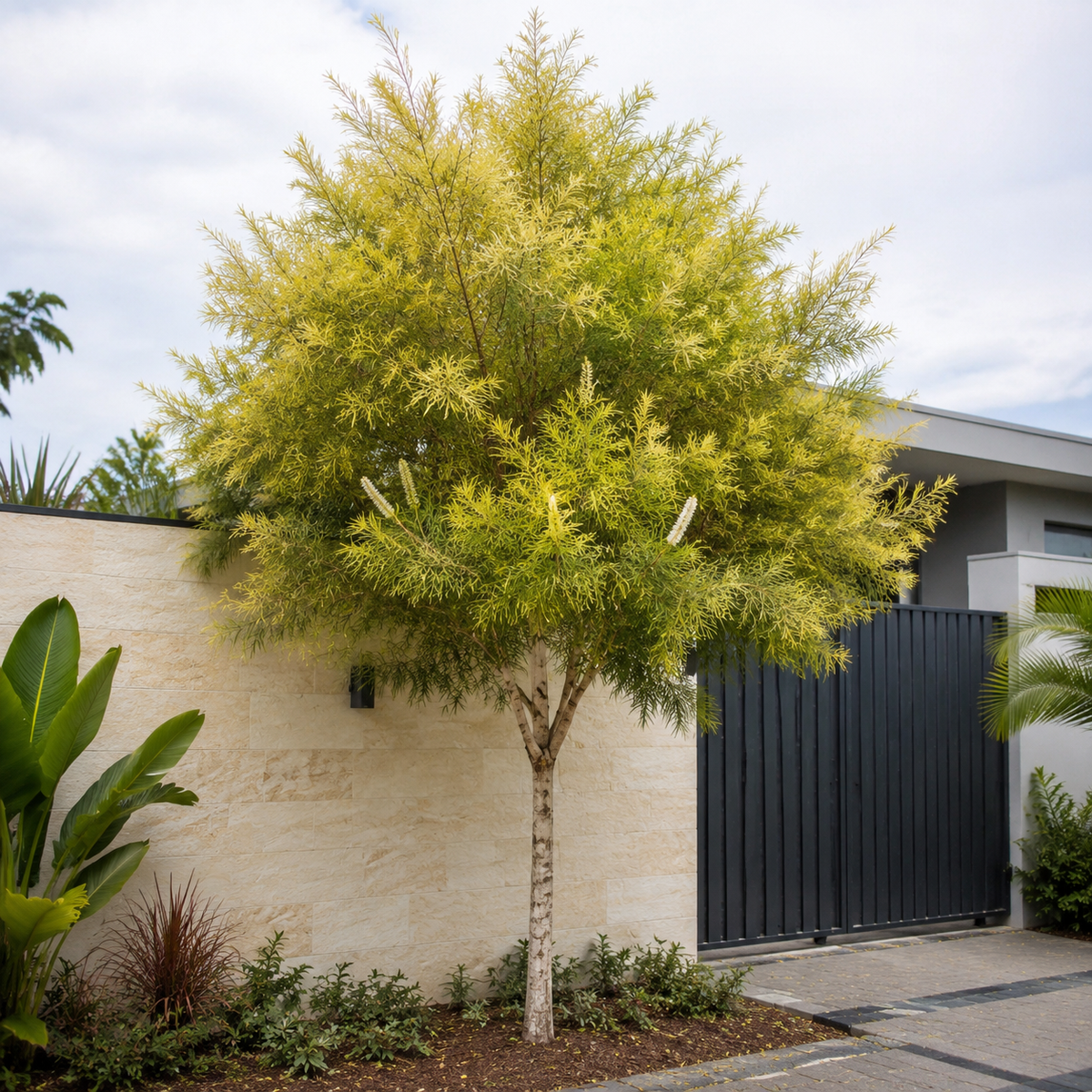 Golden Bottlebrush (Melaleuca bracteata) - Avenue Tree