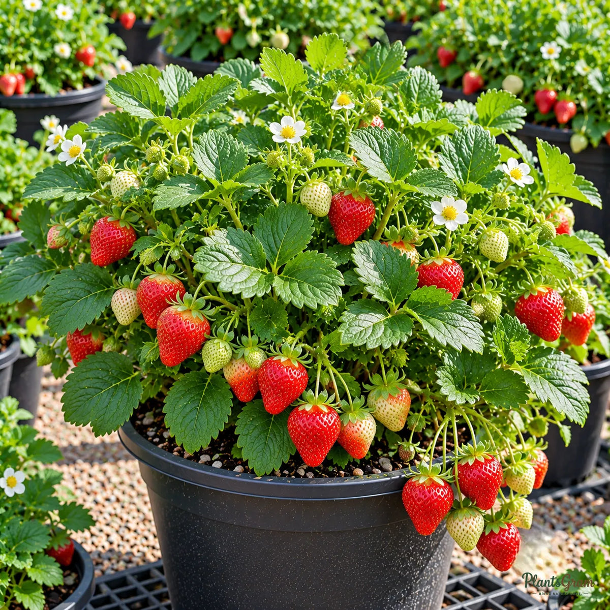 Strawberry Seeds for Home Gardening – 30–40 Seeds