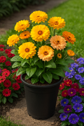 Calendula, Fiesta Gitana Superior Flower Mix Seeds | SeedsKart