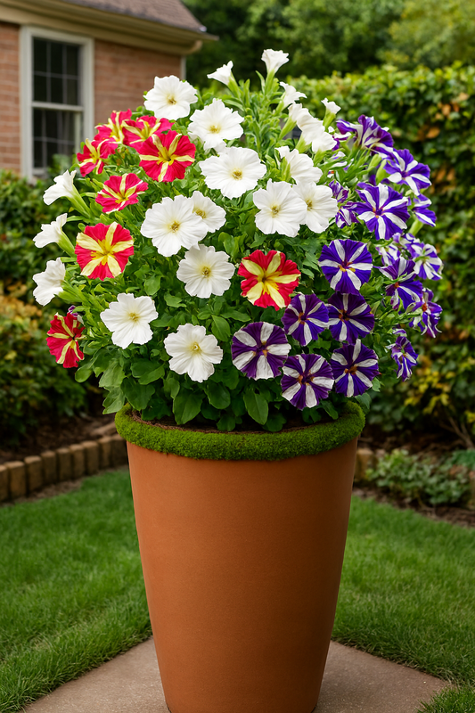 Petunia Star Mix Flower Seeds