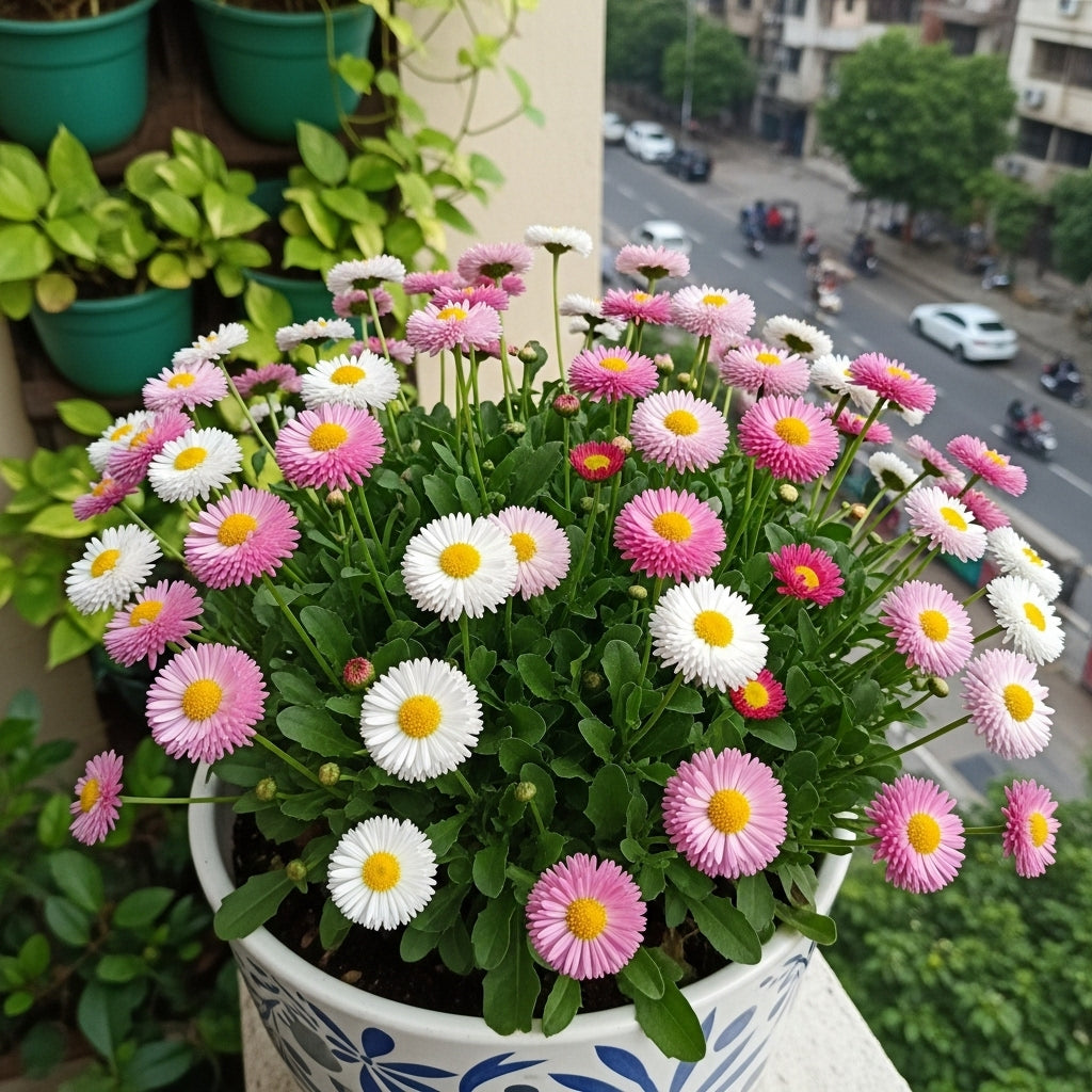 Daisy Prompet Mix Flower Seeds