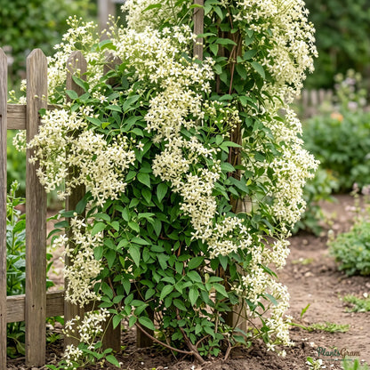 Gourian Clematis (Clematis gouriana) - Fragrant Flowering Vine