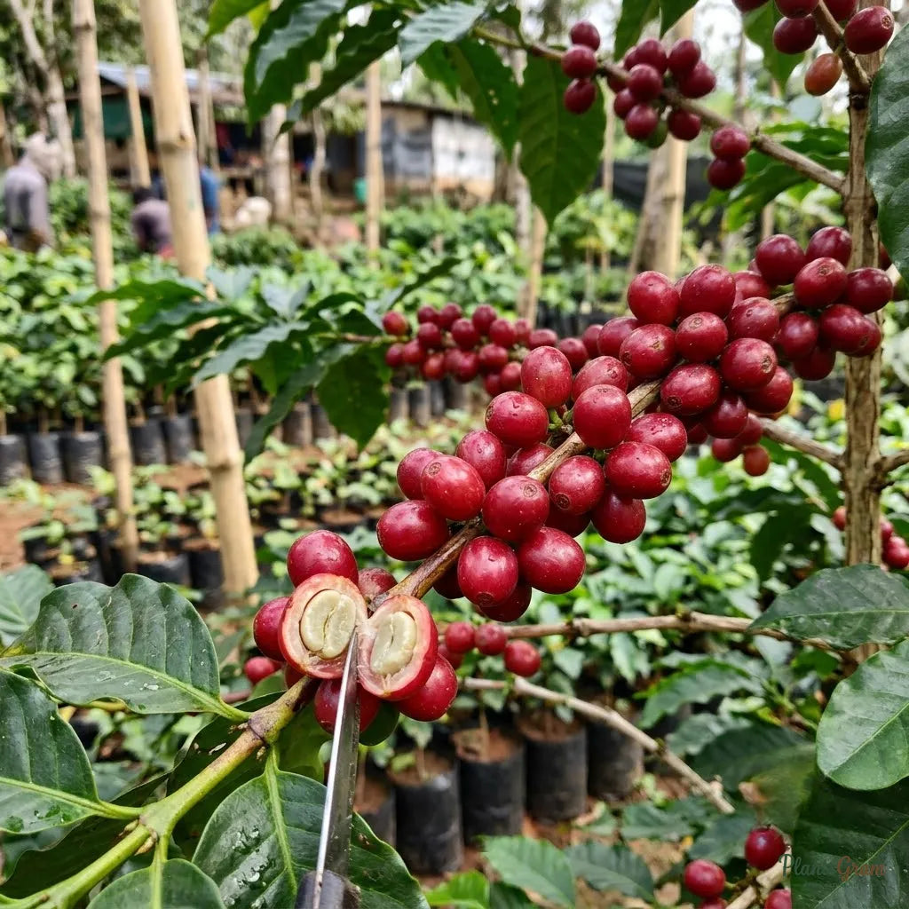 Indian Coffee Plant - Coffea Fruit Plant