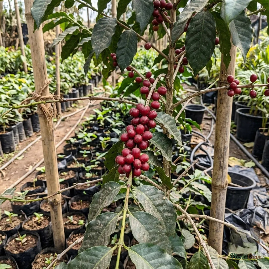 Indian Coffee Plant - Coffea Fruit Plant