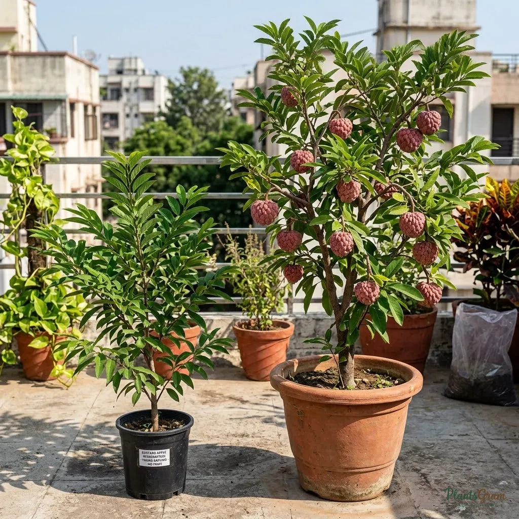 Custard Apple (Grafted) - Red