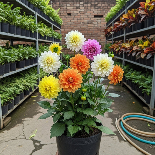 Dahlia Beauty Mix Flower Seeds