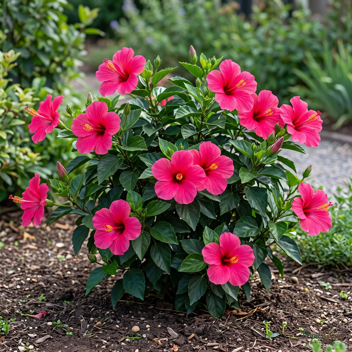 Hibiscus Dark Pink (Viceroy) - Hibiscus rosa-sinensis
