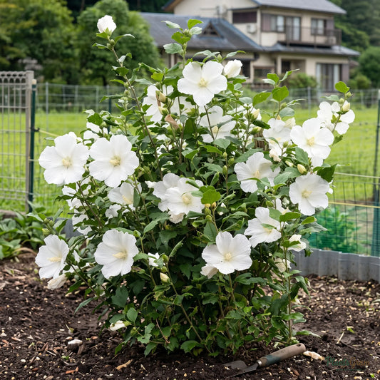 Hibiscus White Desi - Hibiscus rosa-sinensis