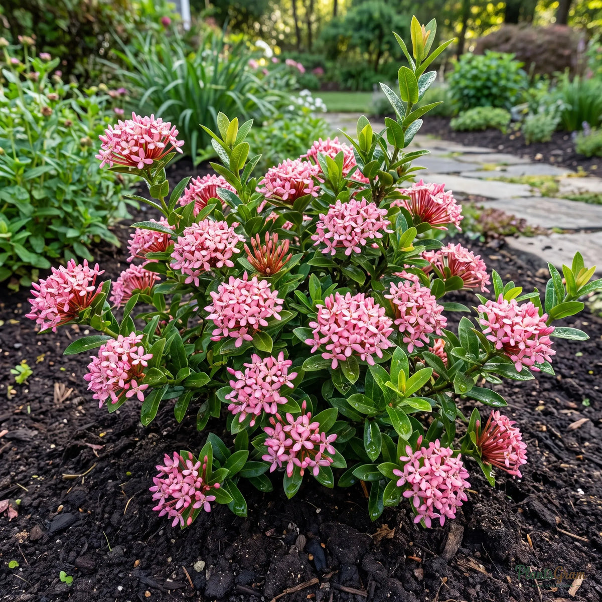 Ixora Mini Dwarf Pink - Ixora coccinea
