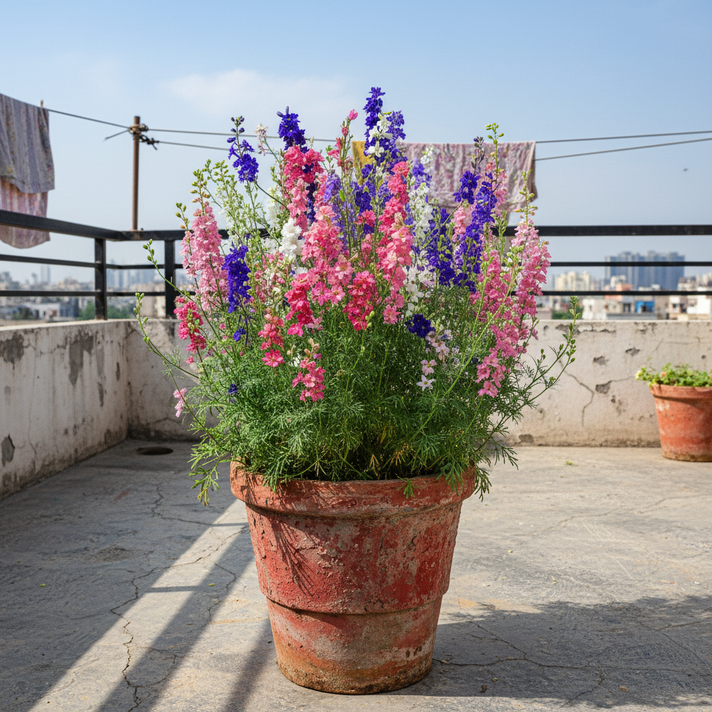 Larkspur Giant Imperial Mixed Flower Seeds