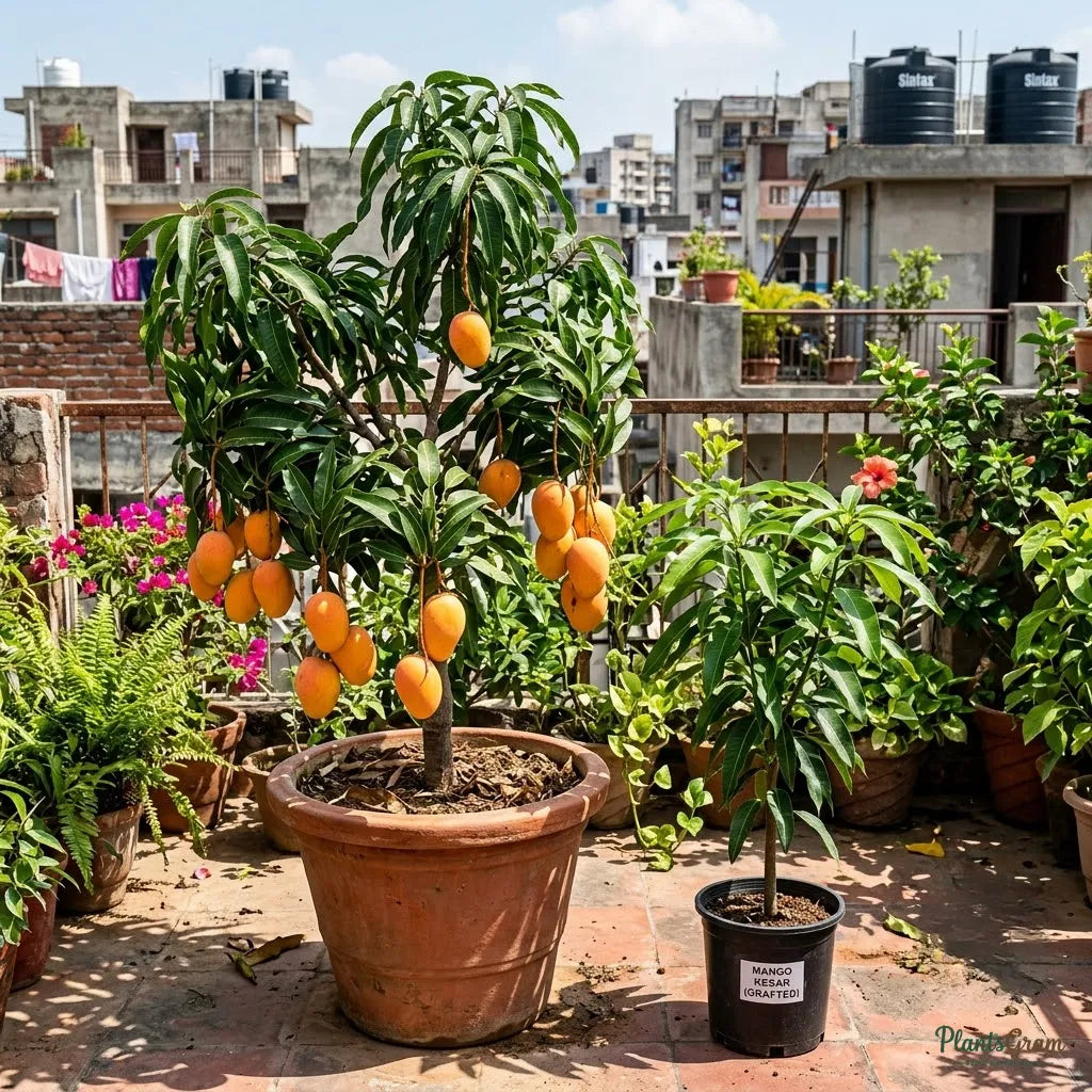 Mango (Grafted) - Kesar Variety