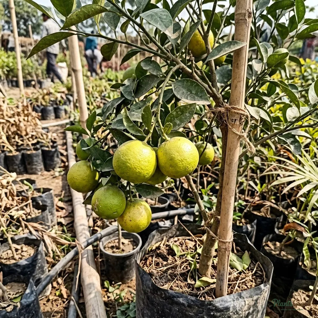 Mini Mosambi (Sweet Lime) - Dwarf Fruit Plant