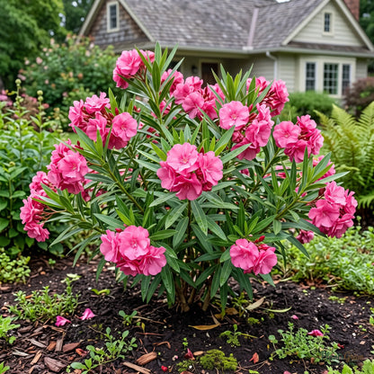 Nerium Pink Double (Oleander) - Nerium oleander