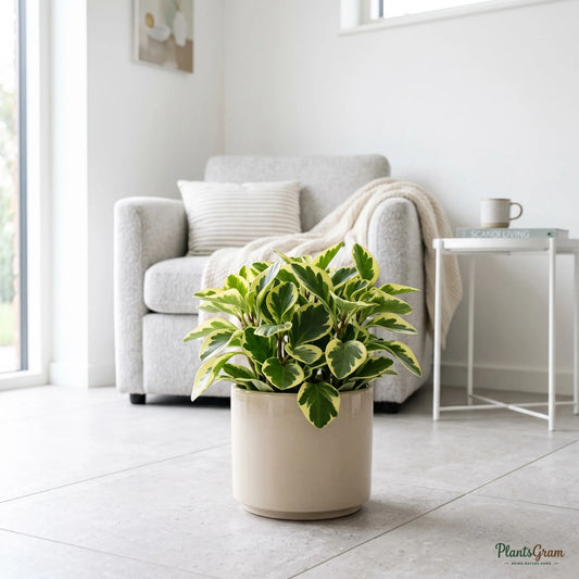 Peperomia Variegated Bicolor Plant
