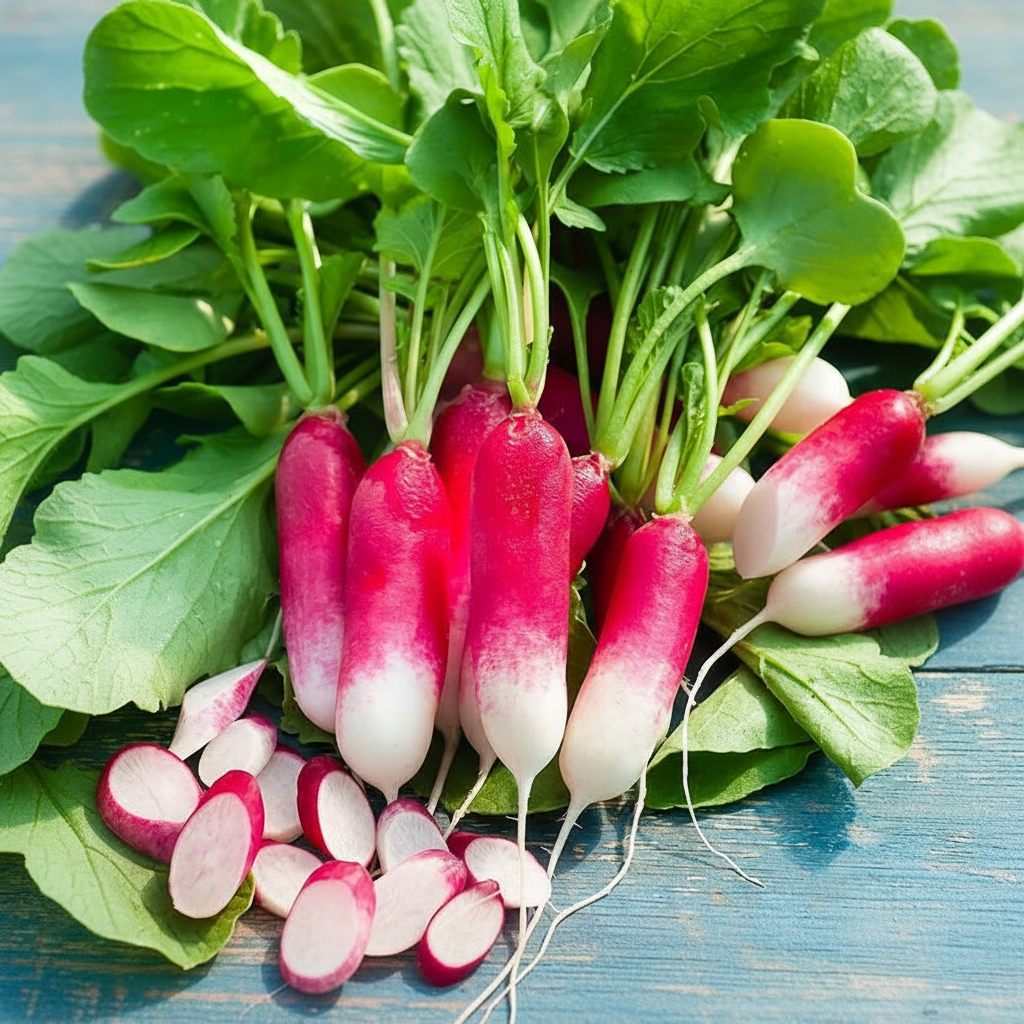 Radish Half Red Seeds – F1 Hybrid