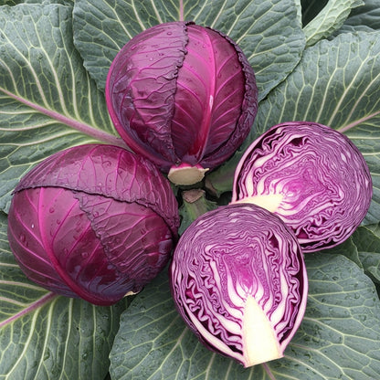 Red Cabbage Seeds – F1 Hybrid
