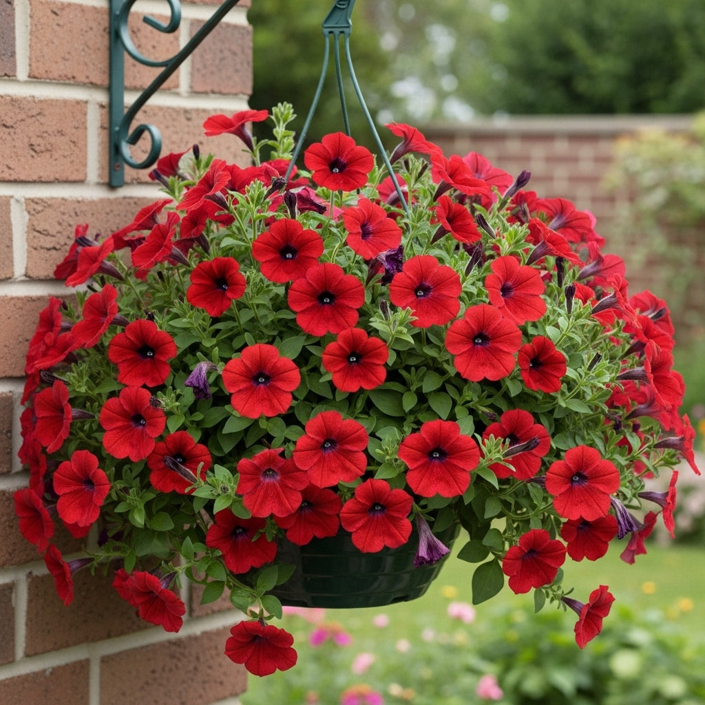 Petunia Nana Compacta Red Flower Seeds