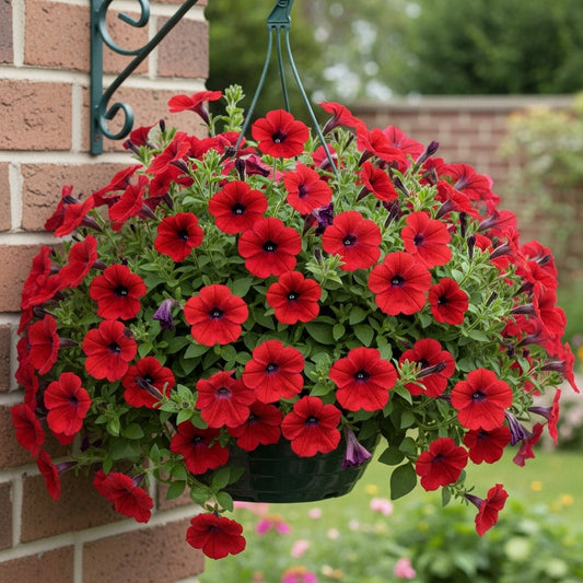 Petunia Nana Compacta Red Flower Seeds
