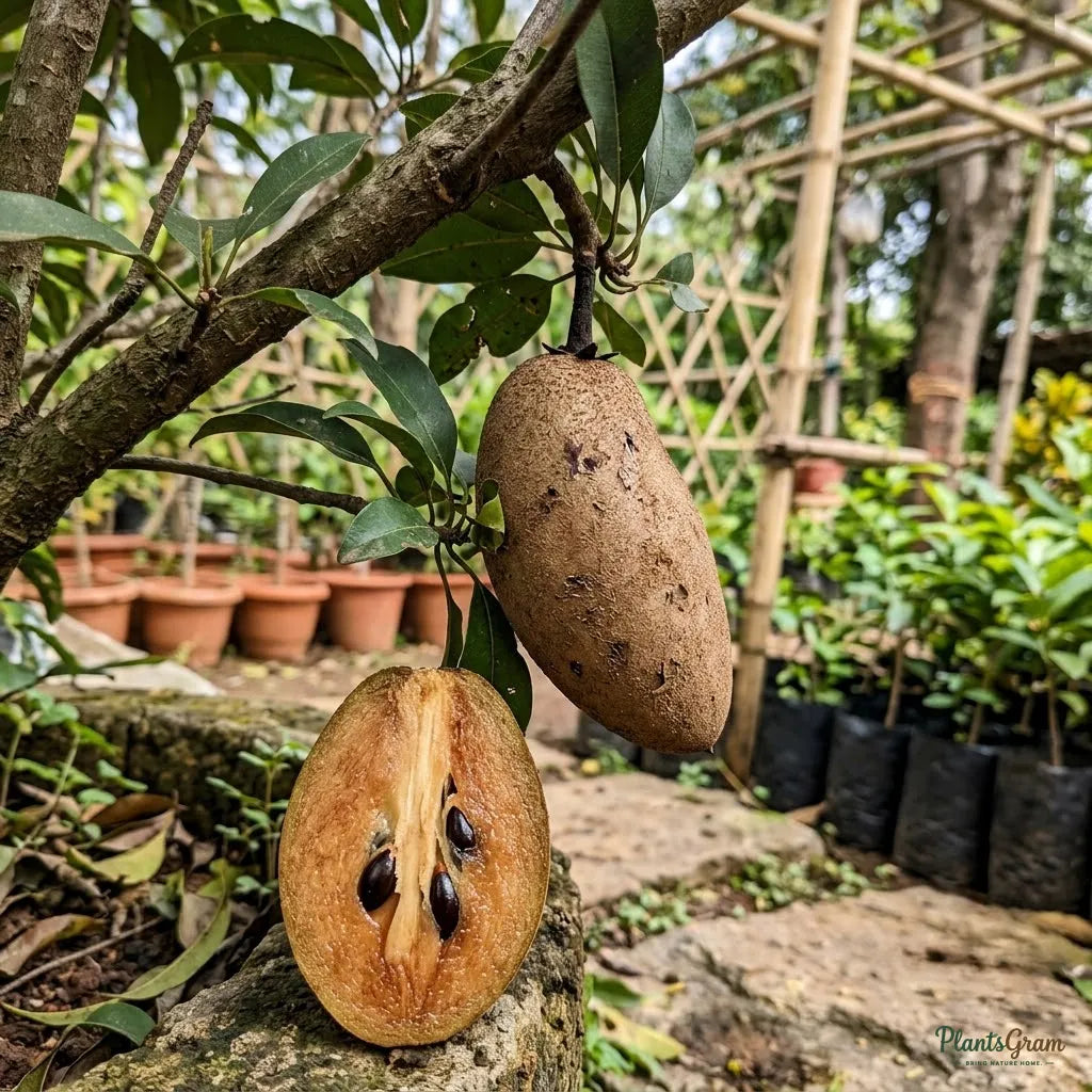 Sapota (Grafted) - Long Banana Variety