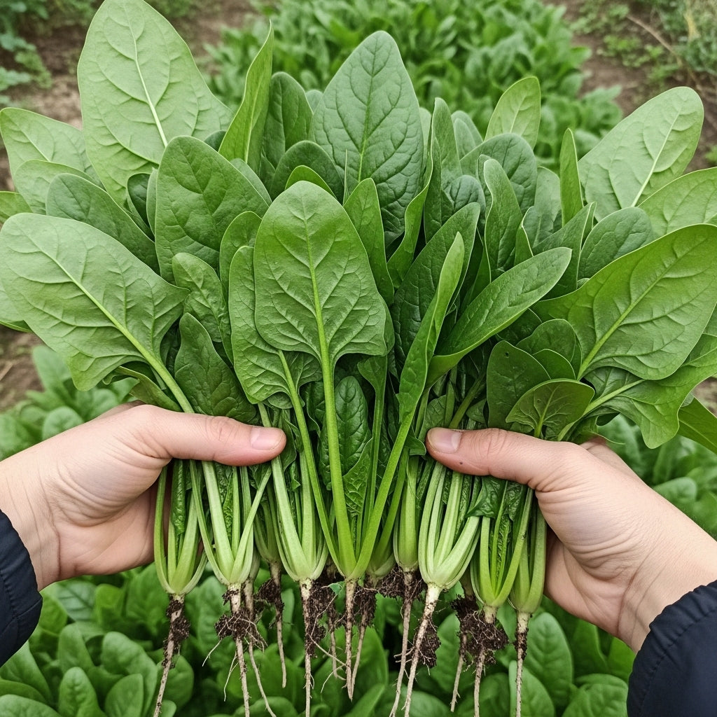 Buy Spinach (Palak) Seeds Online – Premium Quality for Kitchen & Balcony Garden | SeedsKart