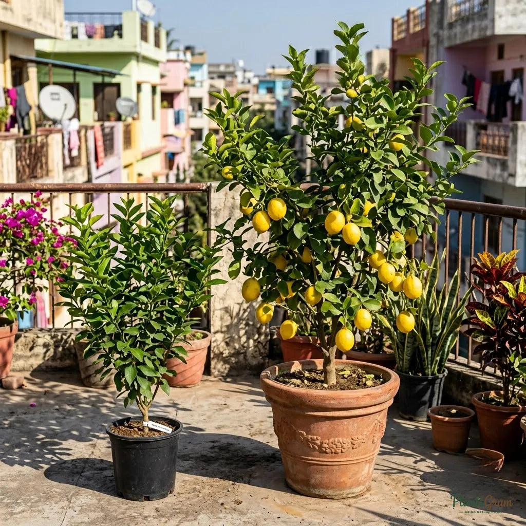 Table Lemon (Citrus Limon) - Fruit Plant