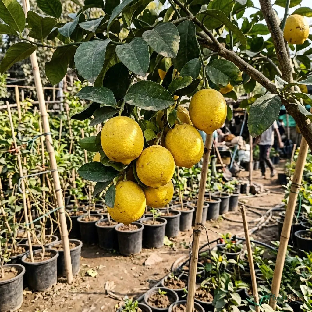 Table Lemon (Citrus Limon) - Fruit Plant