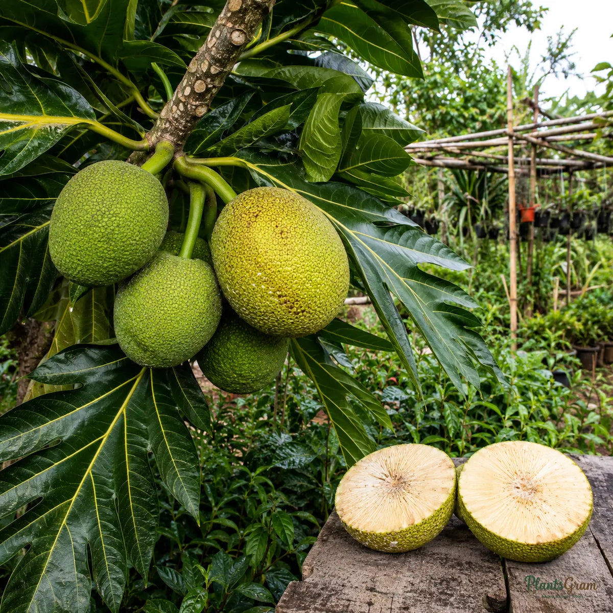 Breadfruit (Artocarpus Altilis) - Fruit Plant